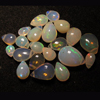21 pcs Super -AAA - Quality ETHIOPIAN Opal So amazing Beautifull Fire Smooth Pear Briolett Huge Size 10x7 -5x3 mm approx Very Very This quality Trully stunning high quality